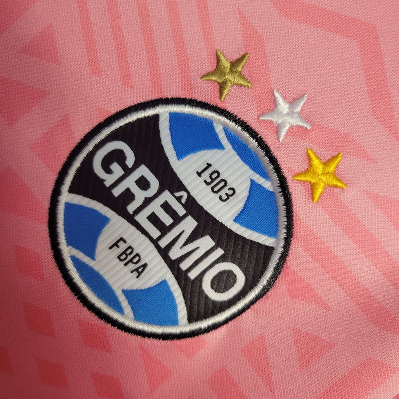 Camisola Feminina Grêmio 2022/23 Edição Especial Rosa