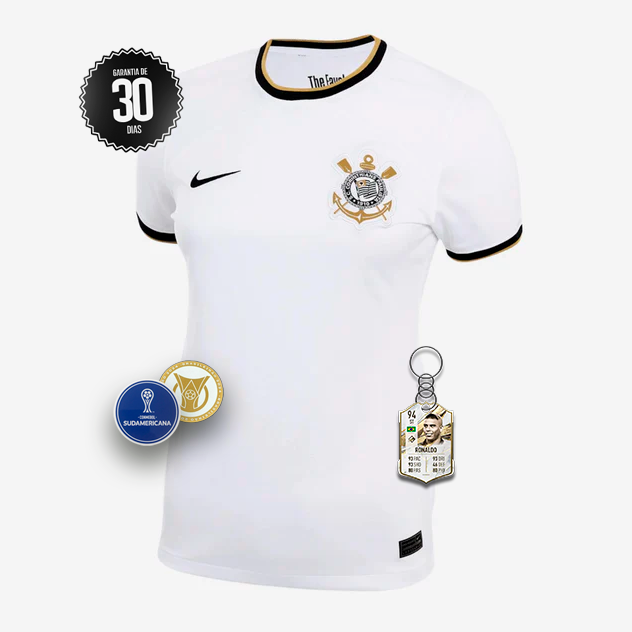 Camisola Feminina Corinthians 2022/23 Home