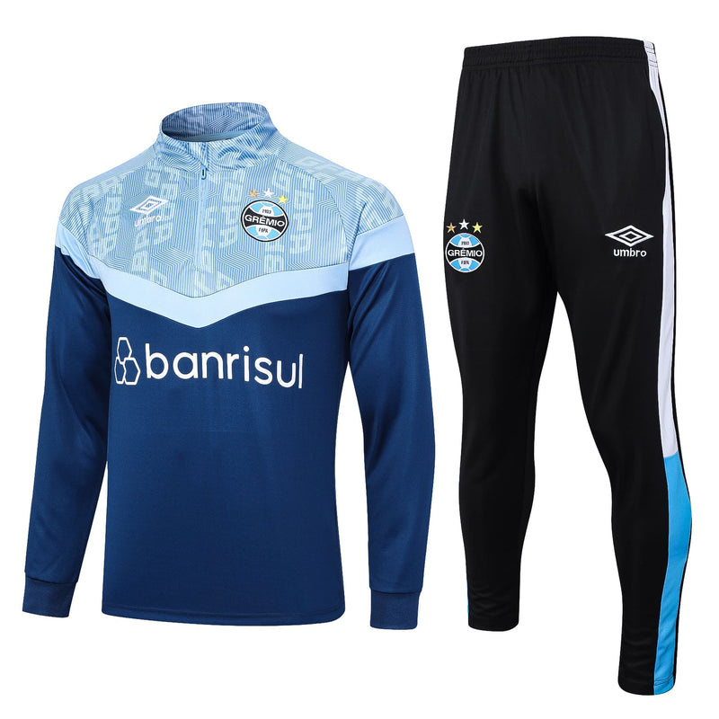 Conjunto de Frio Grêmio 2023/24 Azul - Treino