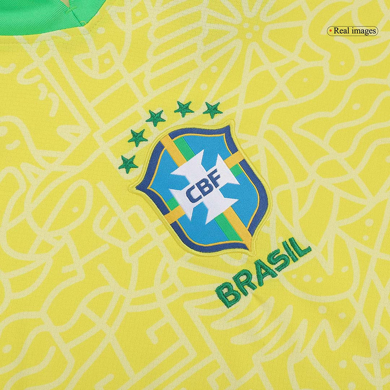 Camisa Seleção Brasileira 2024/25 Home + 🎁 5 Presentes