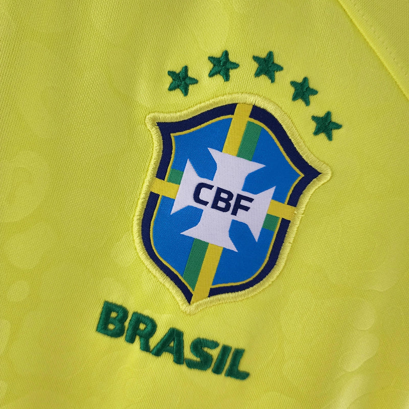 Camisola Feminina Seleção Brasil 2022/23 Home Torcedor PRO