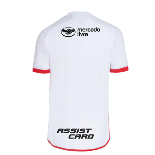 Camisa Flamengo Visitante 2024/2025 Branca - Lançamento - todos patrocínios