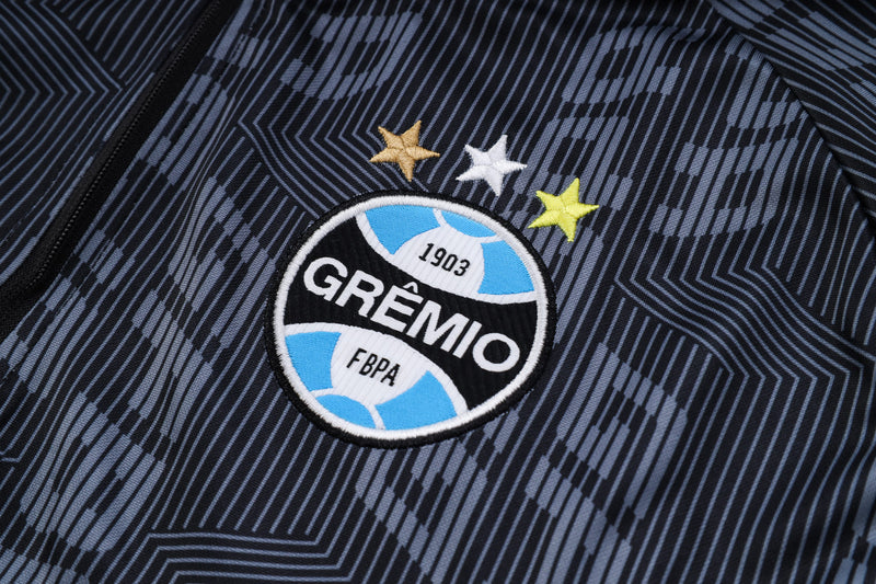 Conjunto de Frio Grêmio 2023/24 Cinza - Treino