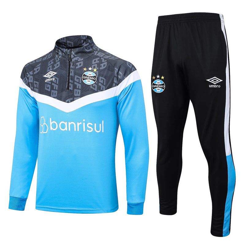 Conjunto de Frio Grêmio 2023/24 Cinza - Treino