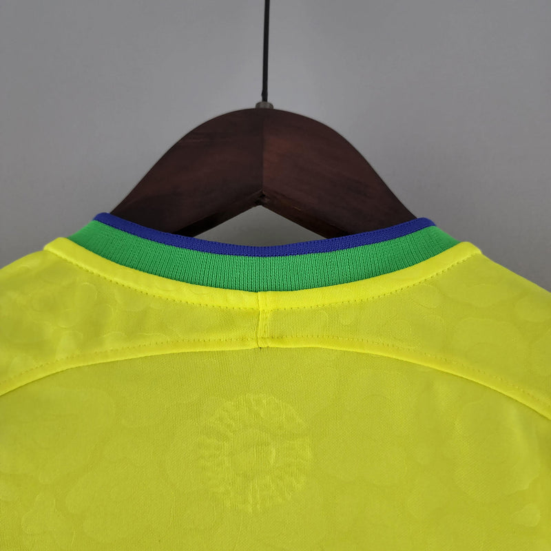 Camisola Feminina Seleção Brasil 2022/23 Home Torcedor PRO