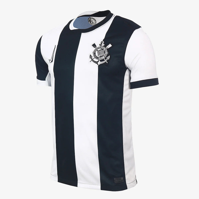 Camisa Corinthians Terceiro Uniforme Listrado 2024/2025