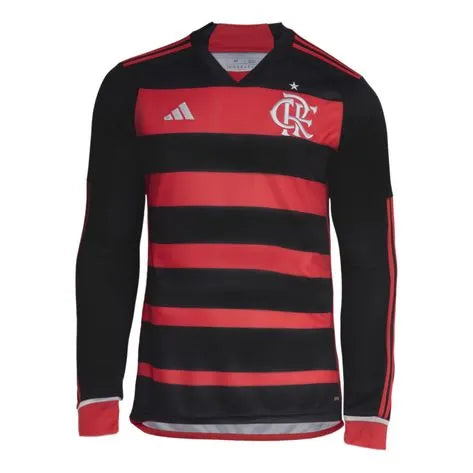 Camisa Flamengo 2024/2025 - Manga Longa + Personalização Grátis