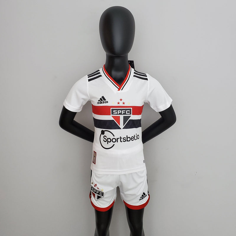 Conjunto Infantil São Paulo 2022/23 - Home