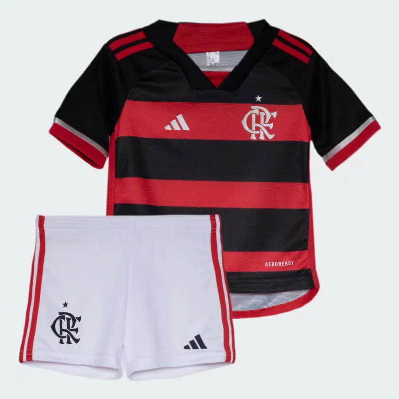 Kit Infantil Flamengo Home 2024/2025