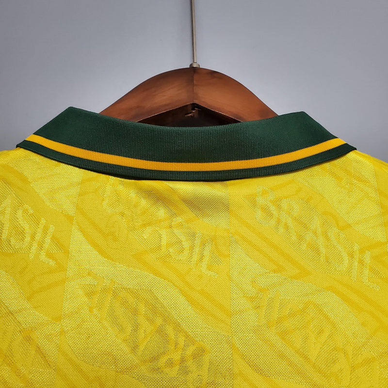 Camisola Retrô Seleção Brasil 1991/93 Home