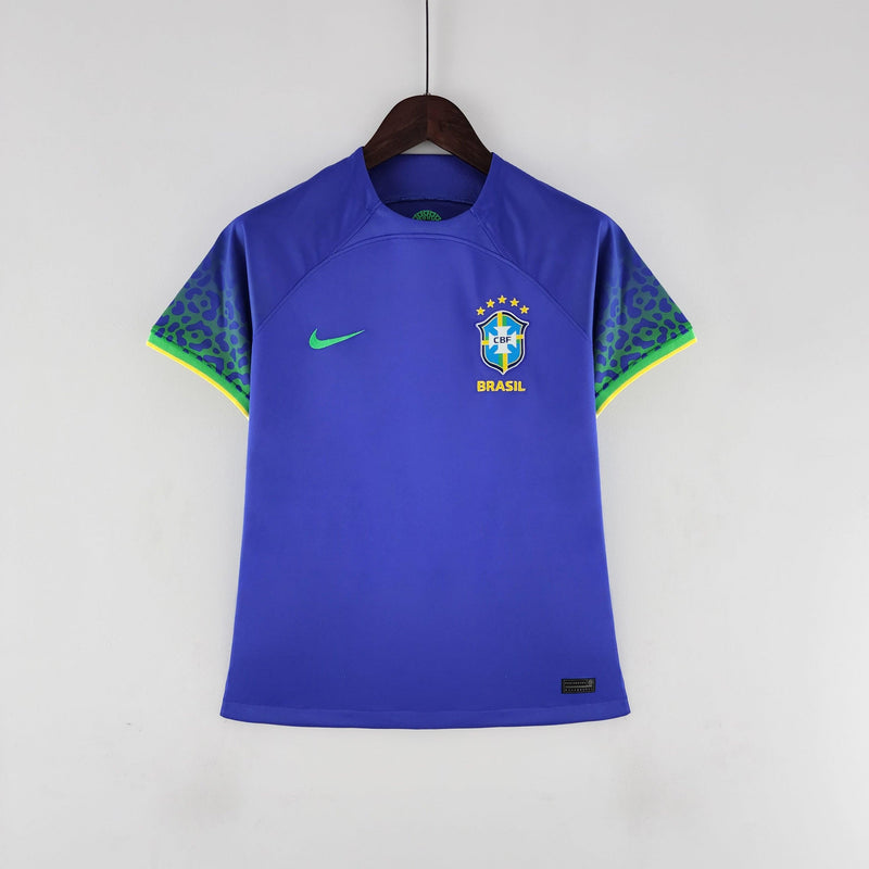 Camisola Feminina Seleção Brasil 2022/23 Away Torcedor PRO