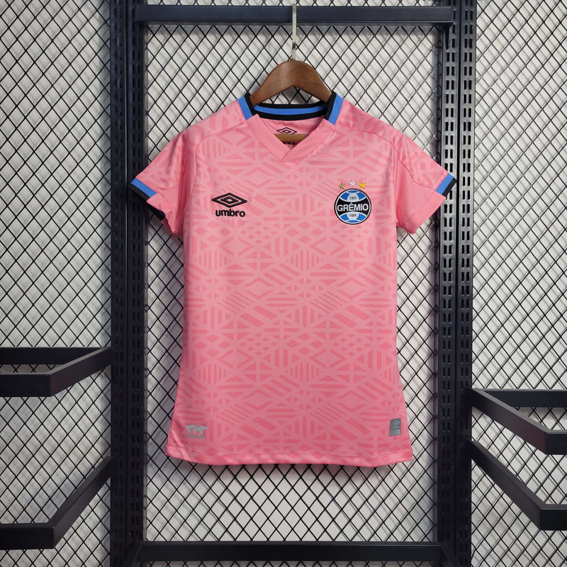 Camisola Feminina Grêmio 2022/23 Edição Especial Rosa