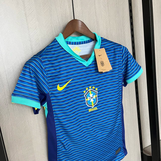 Camisa feminina Seleção Brasileira 2024/25 Away + 🎁 5 Presentes