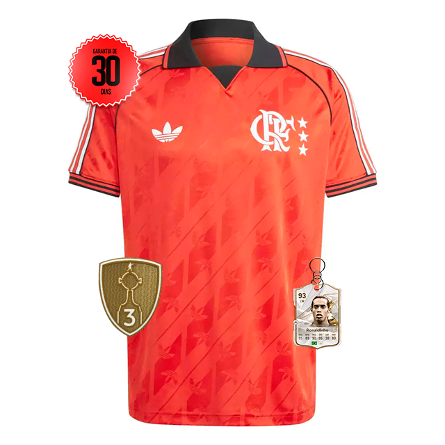 Camisa Flamengo 2024/2025 LIFESTYLER + Personalização Grátis +5 PRESENTES🎁